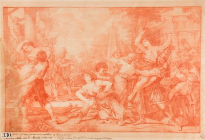 The Rape of the Sabine Women by Mariano Salvador Maella